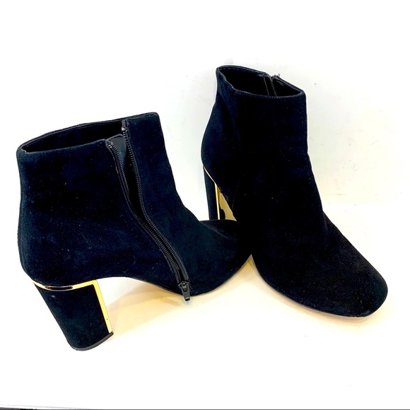 DUNES London Women’s Head Over Heels Perly Block Heel Ankle Boots Size 10 - Picture 12 of 16